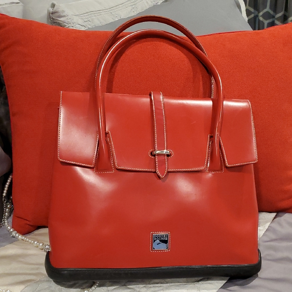 Dooney & Bourke Bold Red Satchel